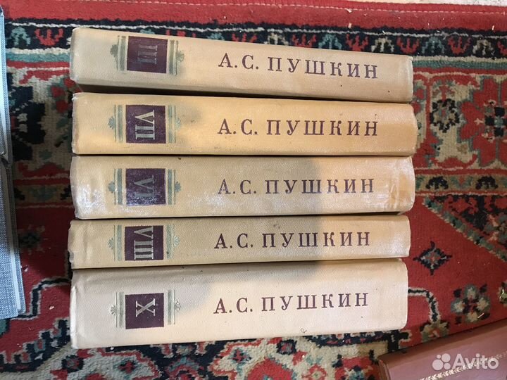 Книги (Пушкин, Гашек, поэты серебреного века)