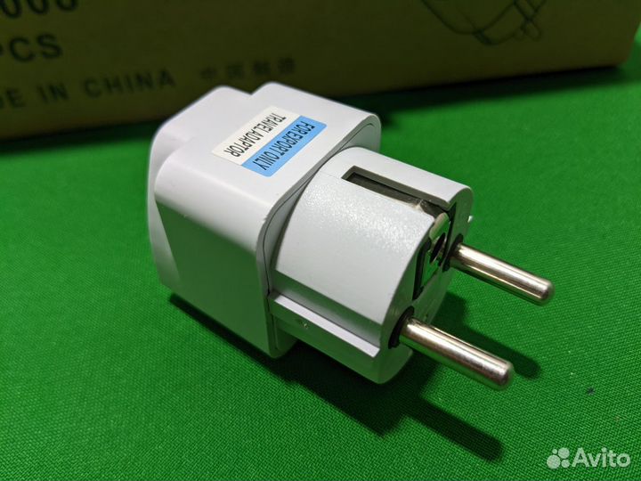 Переходник - сетевой адаптер с китайской на евро
