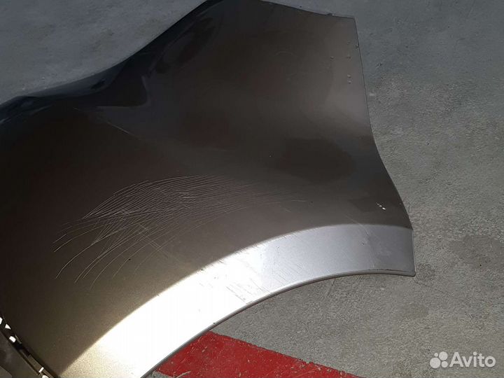 Бампер задний правая часть Renault Scenic 2009)