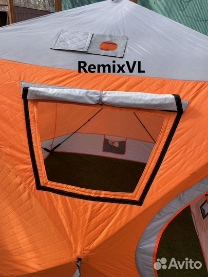 Вытяжка для трубы Палатка куб зимняя утепленная