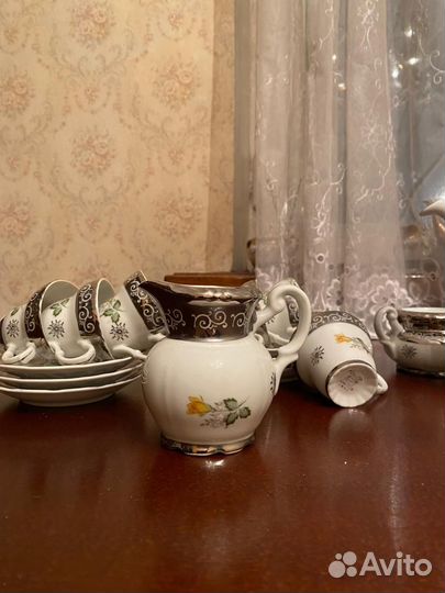 Японский кофейный фарфор Ямакоси Орел