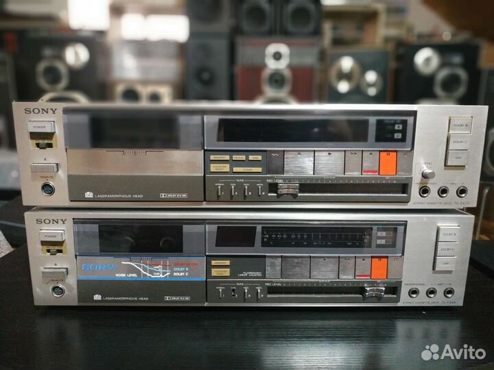 Топовые кассетные деки sony TC FX-66/77