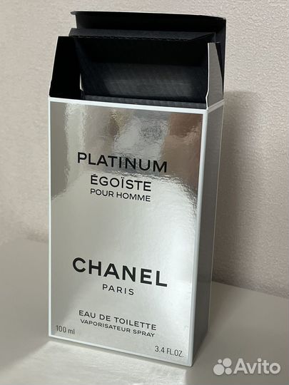 Туалетная вода Chanel egoiste platinum оригинал