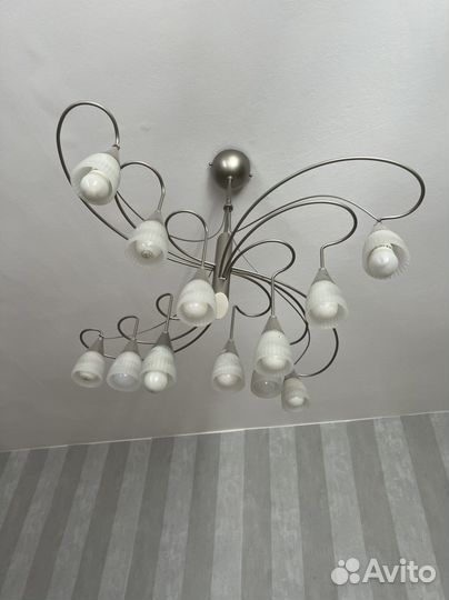 Люстра потолочная бу