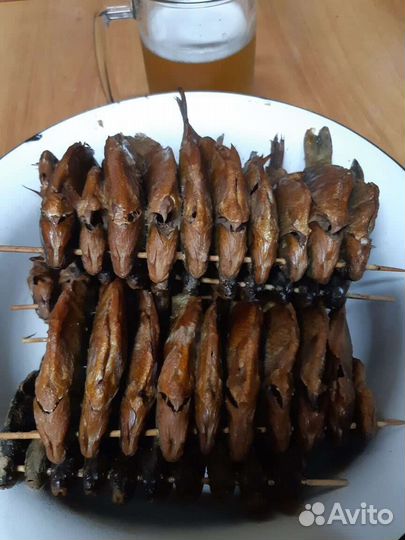Карась горячего копчения