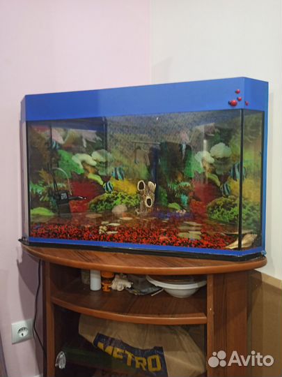 Аквариум 120л с тумбой