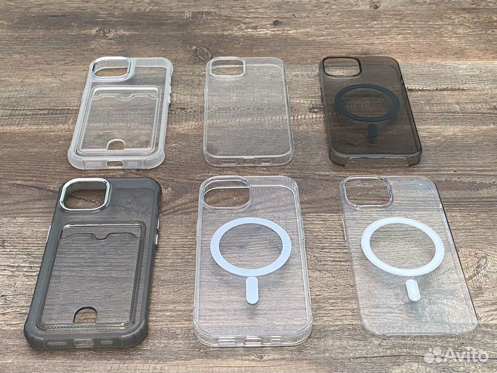 Прозрачный чехол на iPhone XR,X,XS,11,12,13,14,15