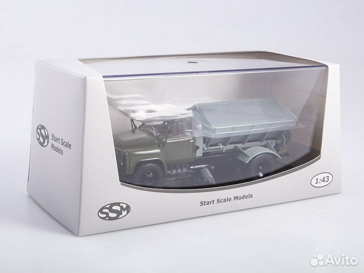 Коллекционная модель ЗИЛ 4333 мусоровоз