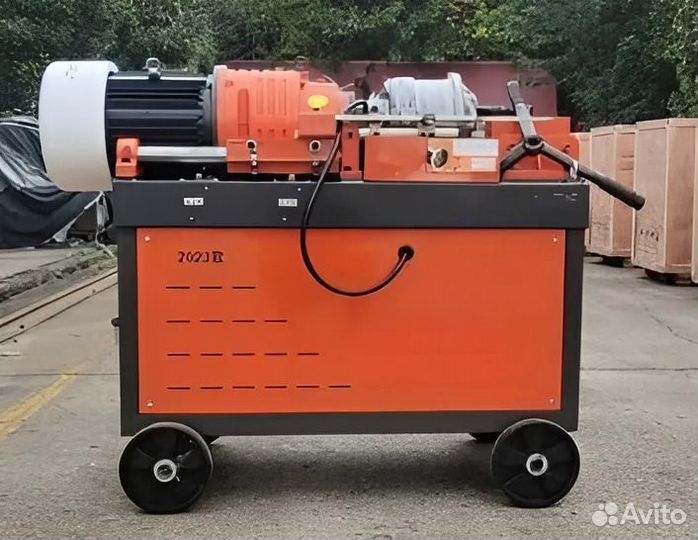 Станок проточки арматуры и накатки резьбы LS-50-85