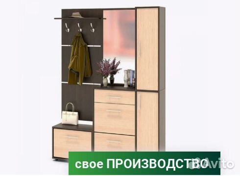 Прихожая на заказ. Шкаф новый в рассрочку