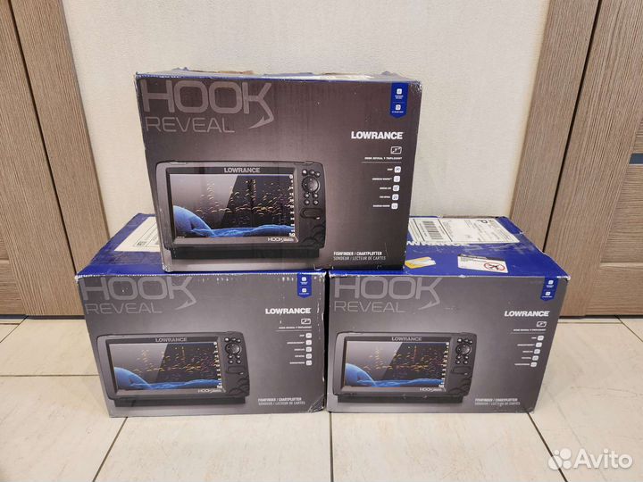 Эхолот lowrance hook reveal 9 tripleshot ENG