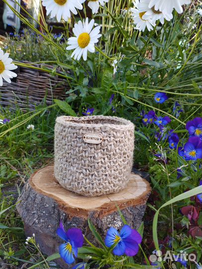 Корзиночки из джута