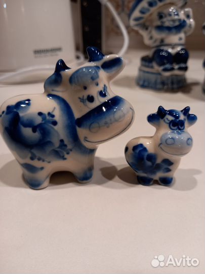 Фигурки гжель