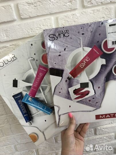 Палитра matrix socolor beauty и матрикс color sync