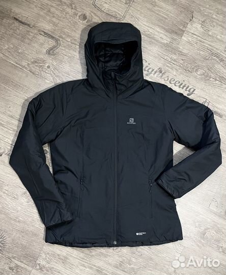 Оригинал. Куртка Salomon Drifter Loft Hoodie р.46