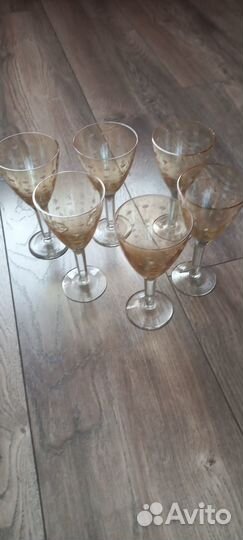Хрустальные бокалы СССР