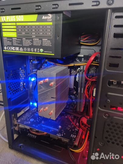 Игровой пк Intel core i3 9100f, GTX 1650 Super