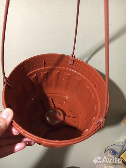 Комплект 5 кашпо подвесных по 3,6 литра