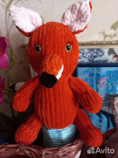 Мягкие игрушки Лисенок