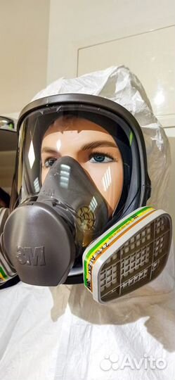 Полнолицевая маска 3м 6800 Новая