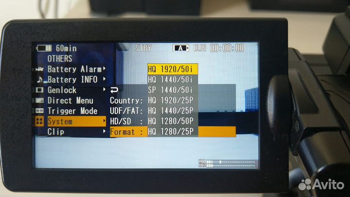 Видеокамера профессиональная 