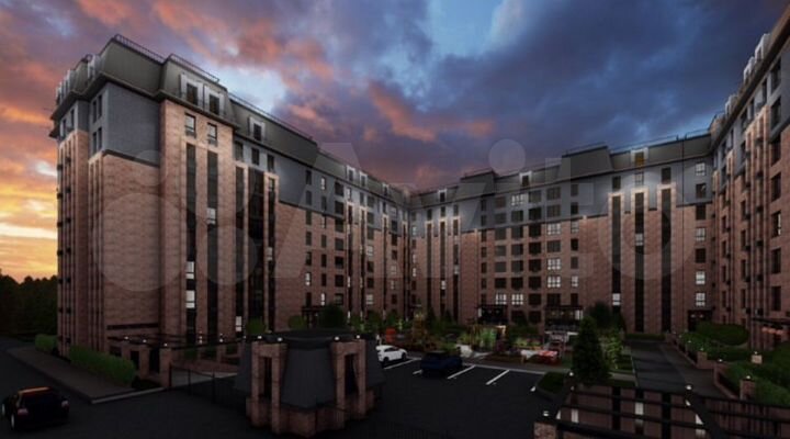 2-к. квартира, 56,9 м², 5/8 эт.