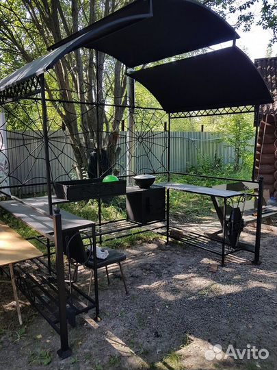 Мангал беседка