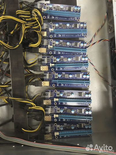 Тушка (корпус) для майнинга 4-8 видеокарт