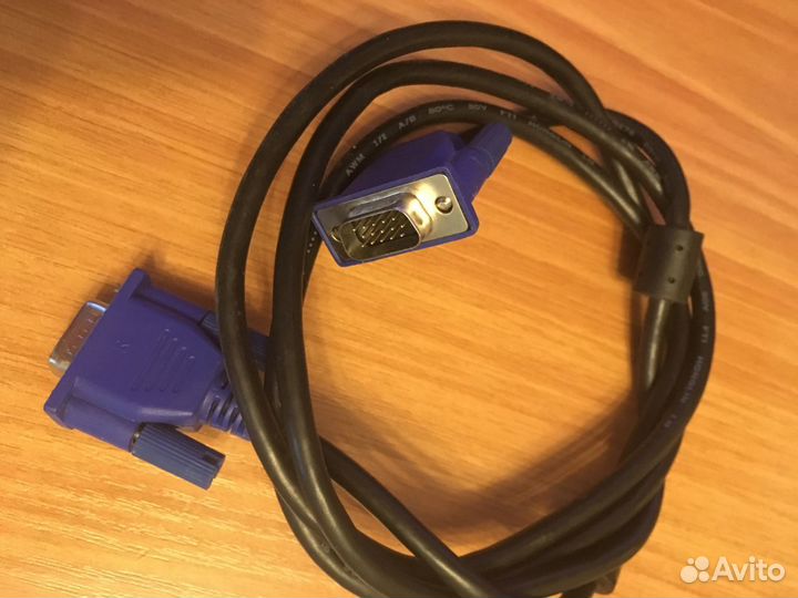 Кабель для монитора D-sub