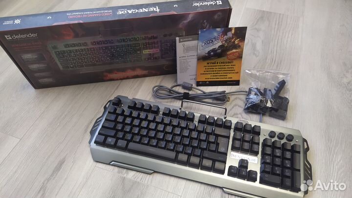 Клавиатура defender renegate GK-640DL RGB