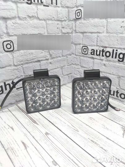 Вспышки фсо mini 48W белые, синие/красные