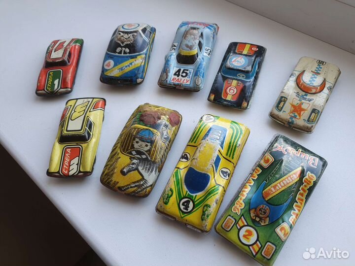 Игрушечные машинки СССР