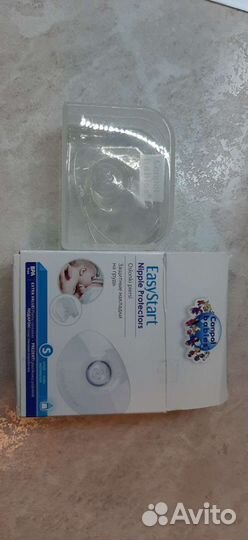 Силиконовые накладки для кормления новые