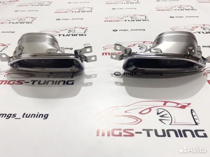 Насадки в стиле 340 хром для BMW 3 series G20