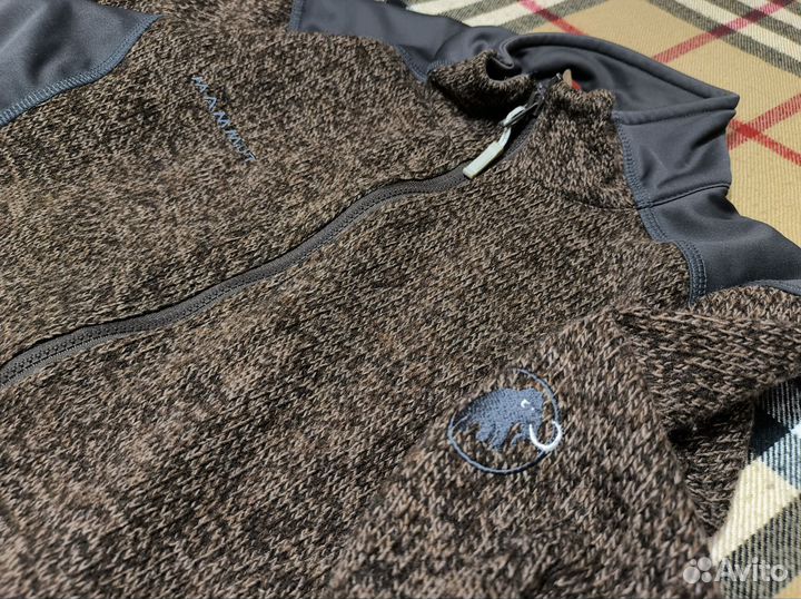 Флисовая кофта mammut gorpcore