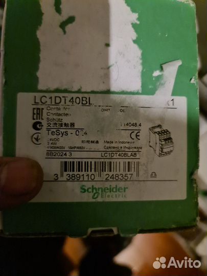 Schneider Electric контакторы LC1D