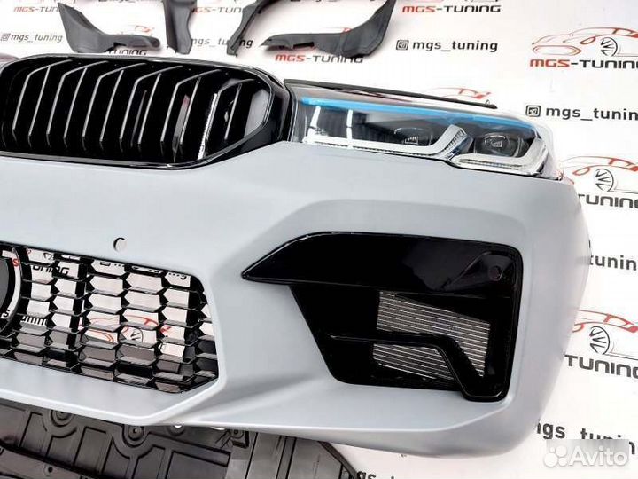 Обвес переделка в M5 рестайлинг для BMW G30 дорест