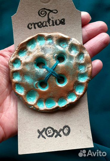 Авторские пуговицы ручной работы