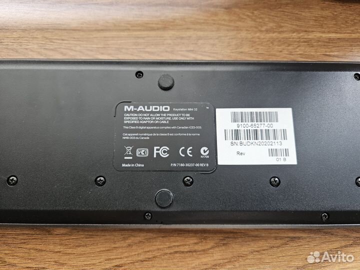 Midi клавиатура M-Аudio Keystation Mini 32