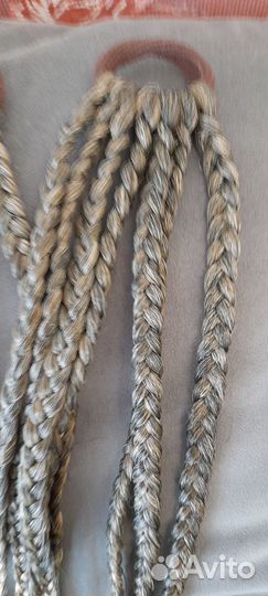 Хвост шиньон на резинке