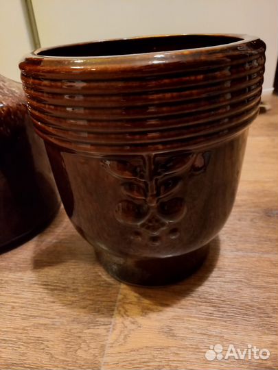 Напольная керамическая ваза