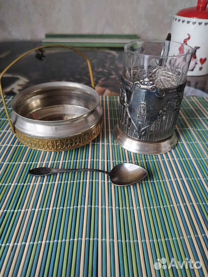 Подстаканники СССР с кремлём