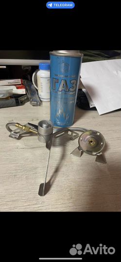 Переходник для газовой горелки