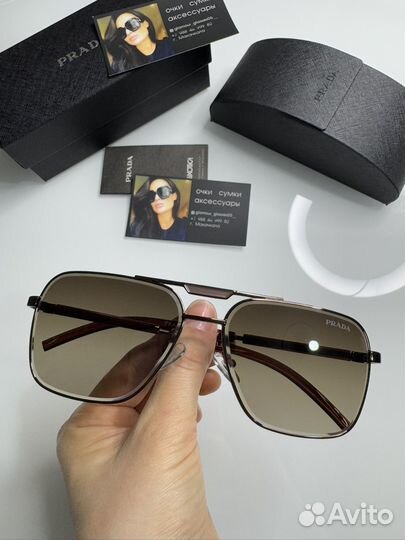 Солнцезащитные новые очки мужские