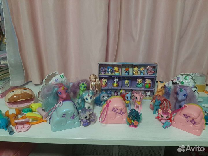 Игрушки пакетом для девочки