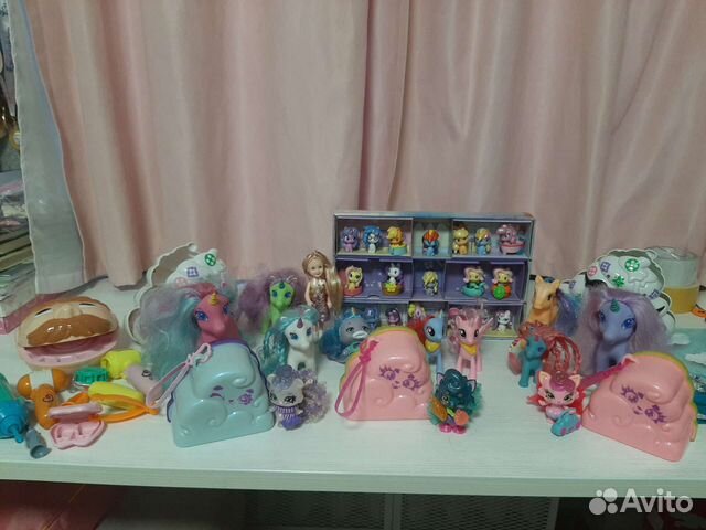 Игрушки пакетом для девочки