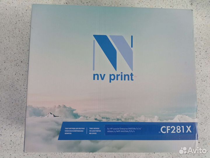 Картридж для принтера CF281X новый