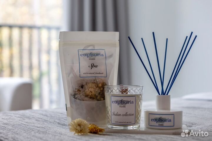 Соевые свечи с маслами