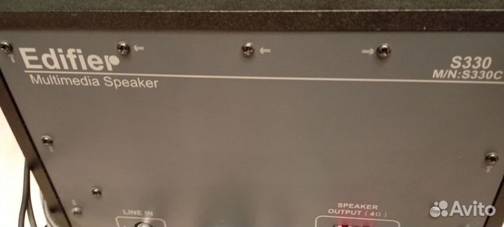 Колонки для компьютера 2.1 Edifier s330