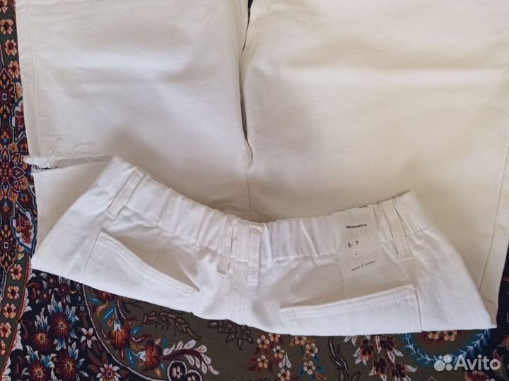 Джинсы женские широкие